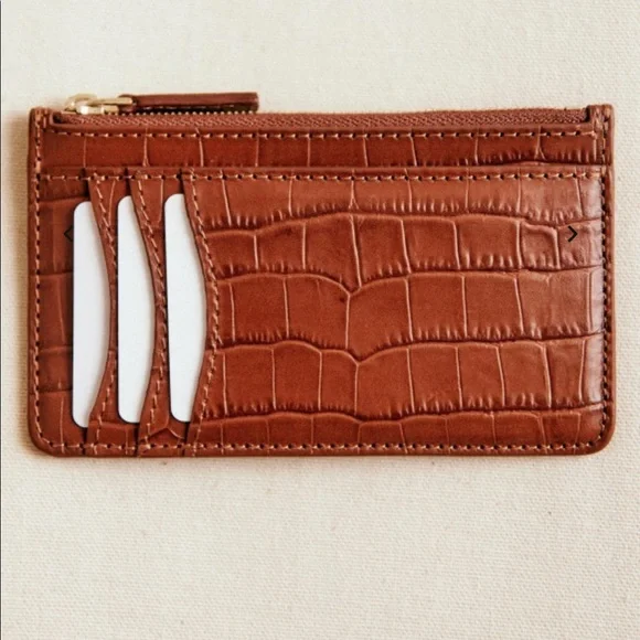 Sezane Alfred Wallet. Camel - Picture 2 of 5